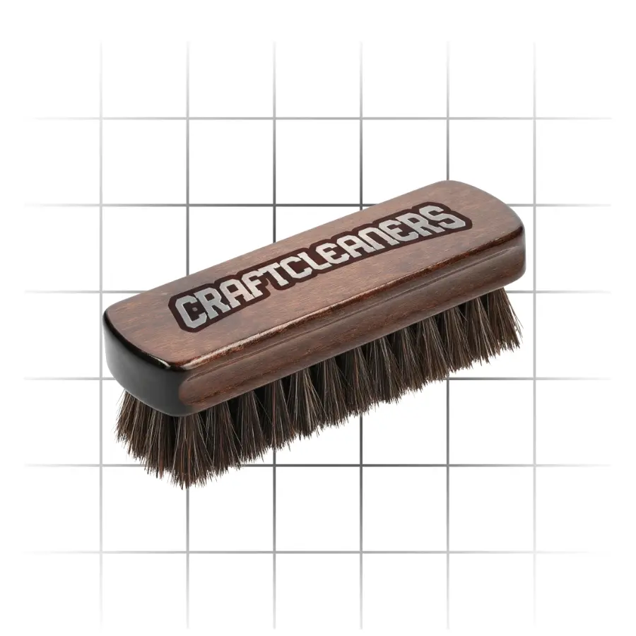 Kompletny Zestaw do Skóry 5 elementowy:  Wyczyszczenie + Ochrona i nawilżenie skóry (Skórzana Tarcza, Czyściel Skóry, Mikrofibra, Aplikator oraz Szczotka Detailingowa do Skóry)